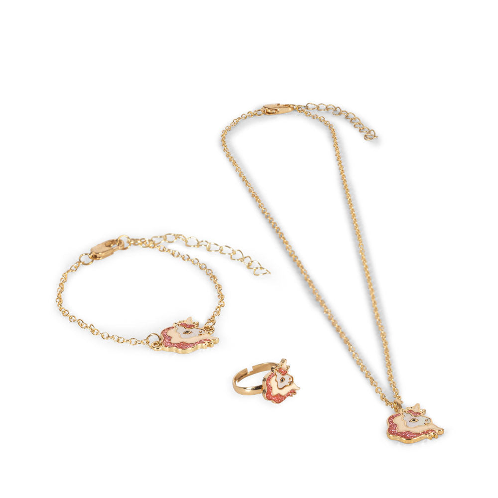 Unicorn Jewelry Set (Gold)