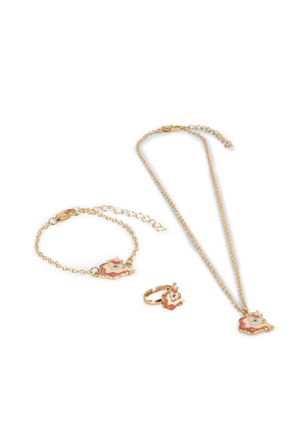 Unicorn Jewelry Set (Gold)