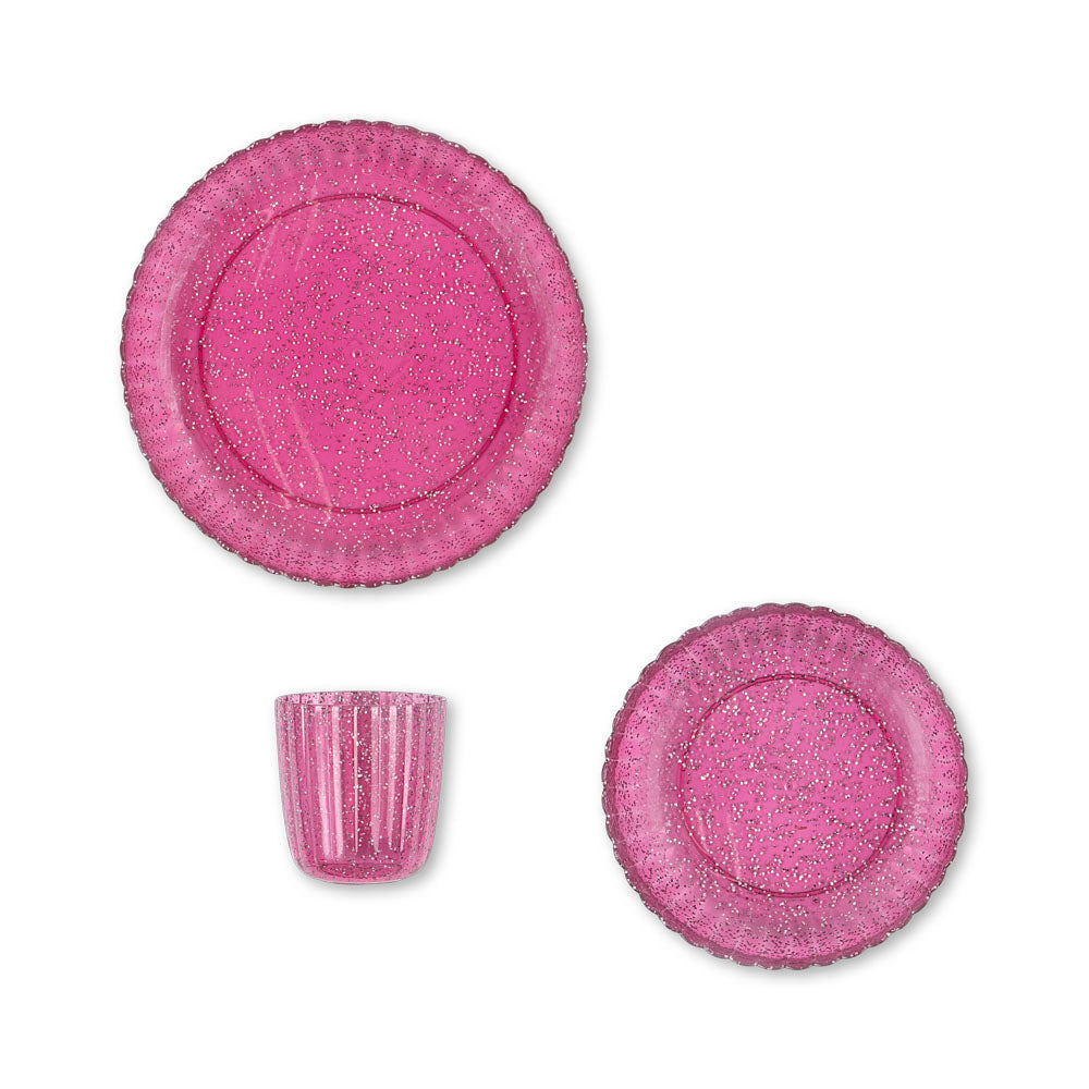 Dinner Set Glitter (Sparkling Sangria)