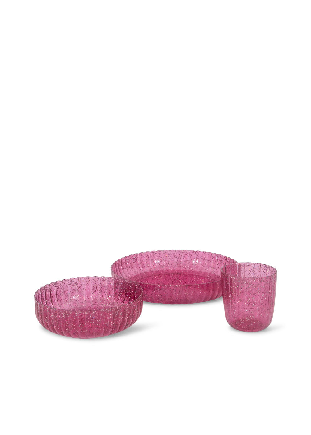 Dinner Set Glitter (Sparkling Sangria)