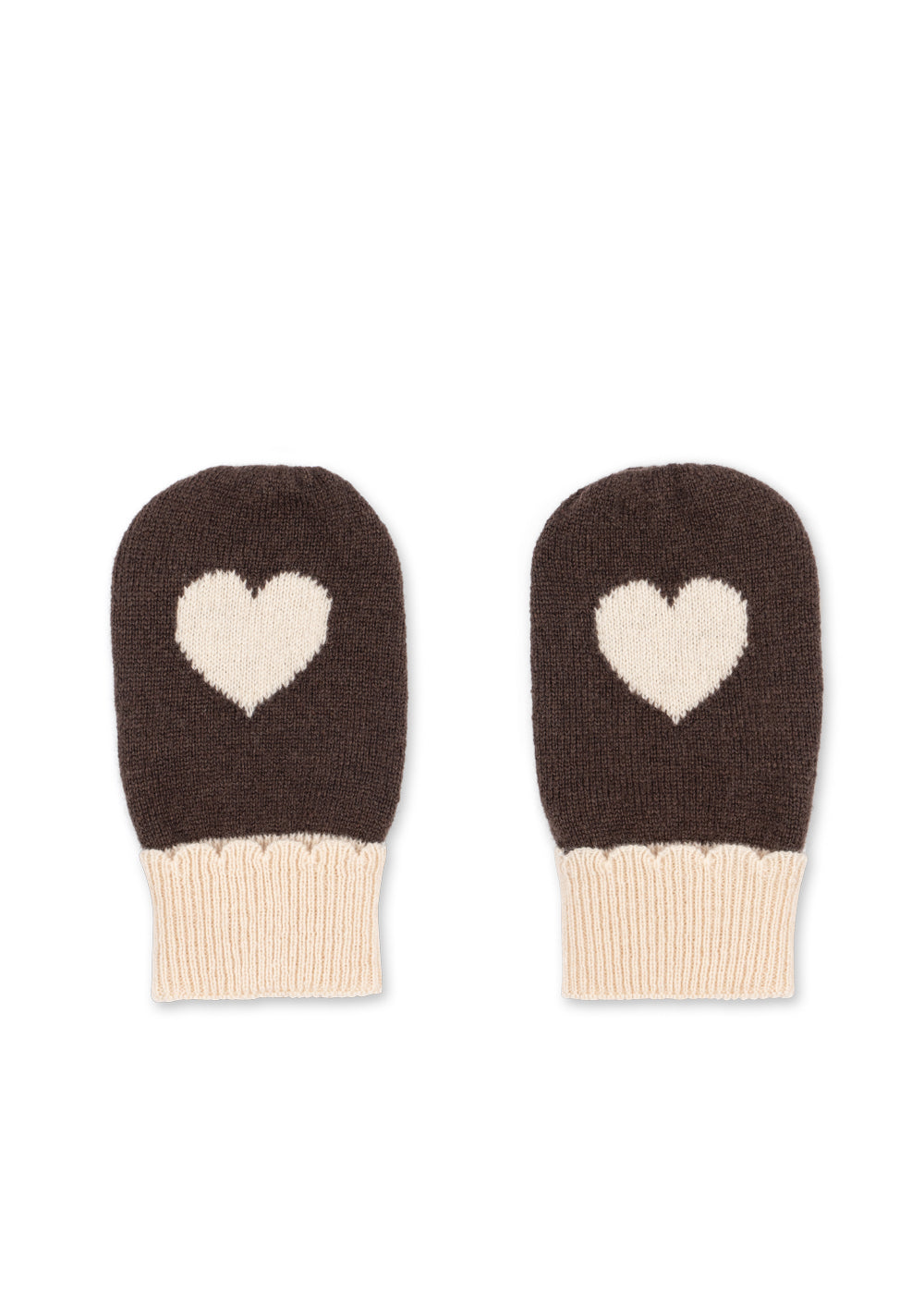 Collette Mittens (Chocolate Brown)
