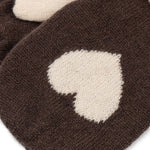 Collette Mittens (Chocolate Brown)
