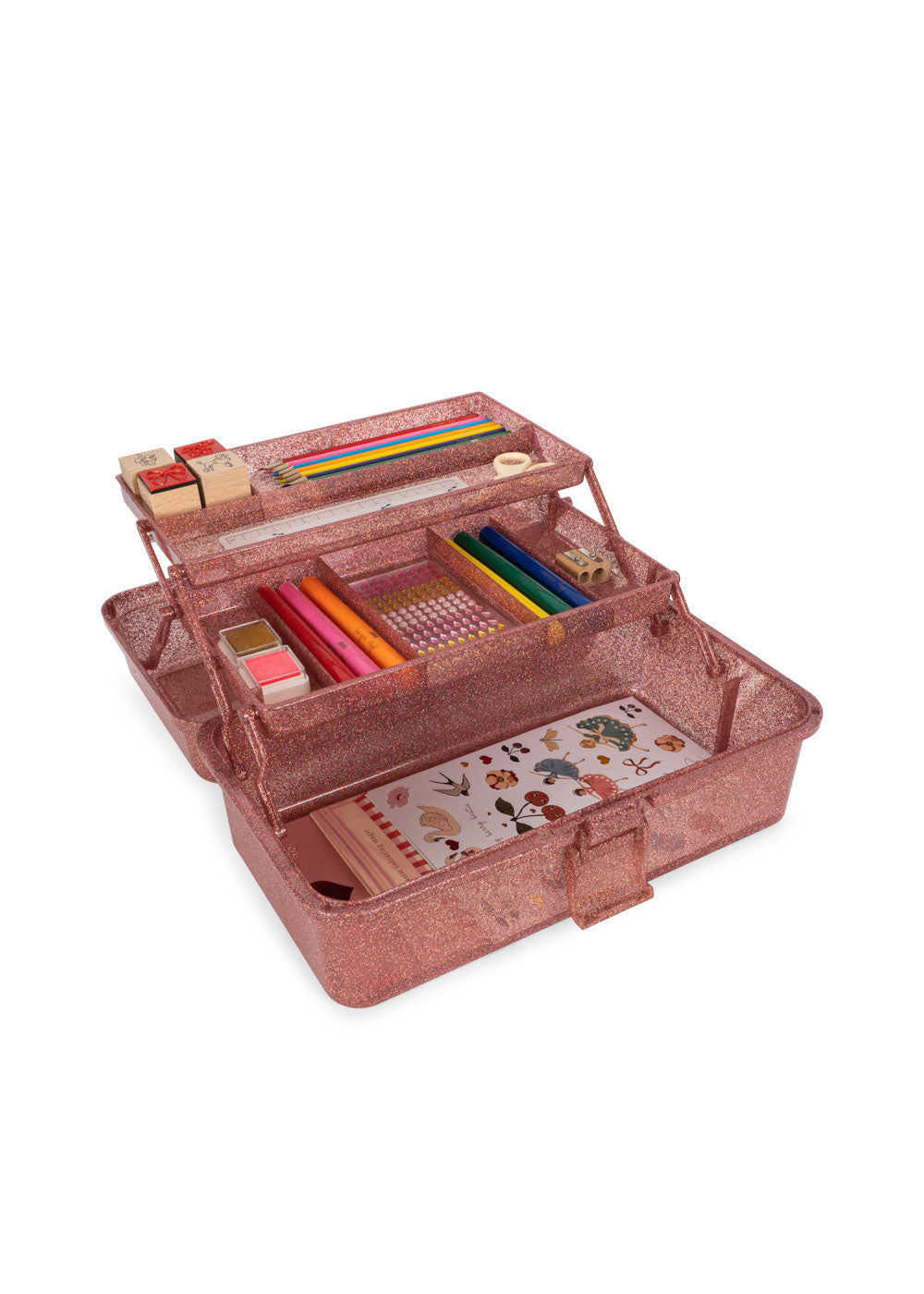 Creative Art Caddy (Glitter Rose)