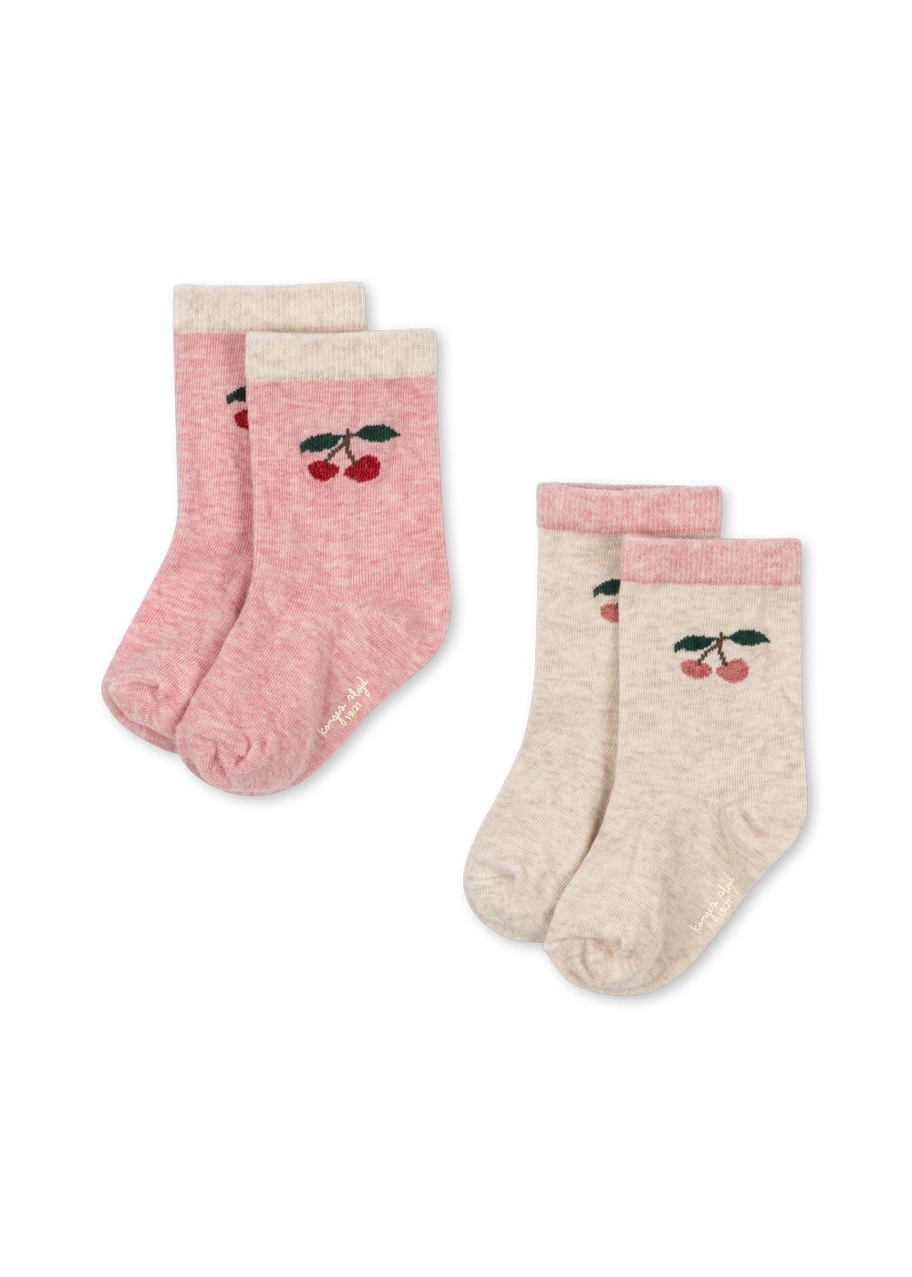2 Pack Cherry Sock