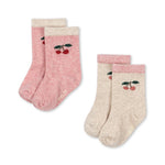 2 Pack Cherry Sock