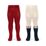 2 Pack Lurex Tights (Heart Mix)