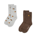 2 Pack Lemon Socks