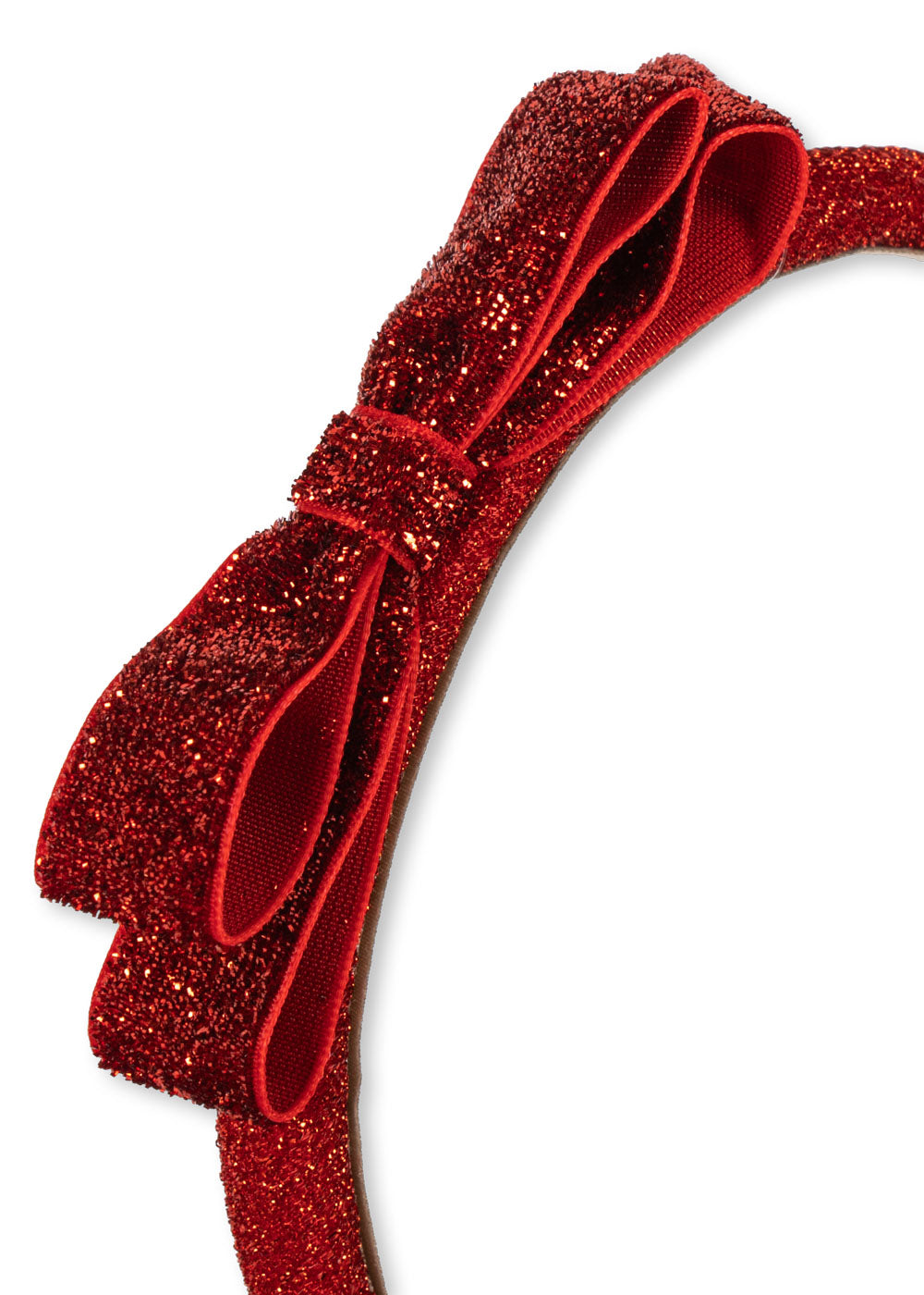 Juliette Bow Headband (Rio Red)
