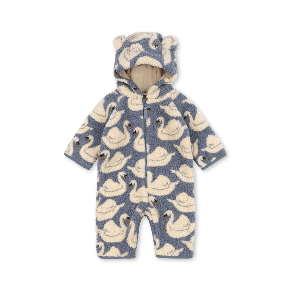 Jody Teddy Onesie (Swan)