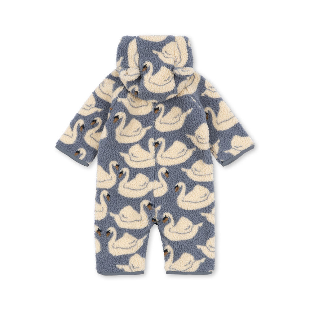 Jody Teddy Onesie (Swan)