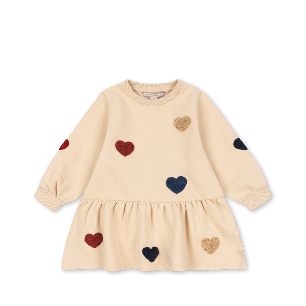 Lou Terry Sweat Dress (Bon Coeur Coloré)