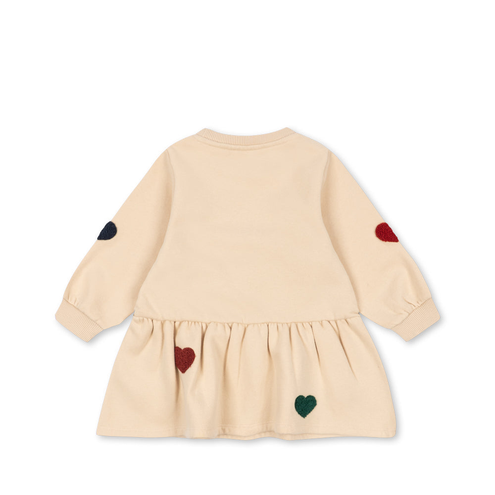 Lou Terry Sweat Dress (Bon Coeur Coloré)