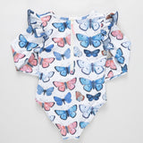 Girls Rachel Suit (Vintage Butterflies)