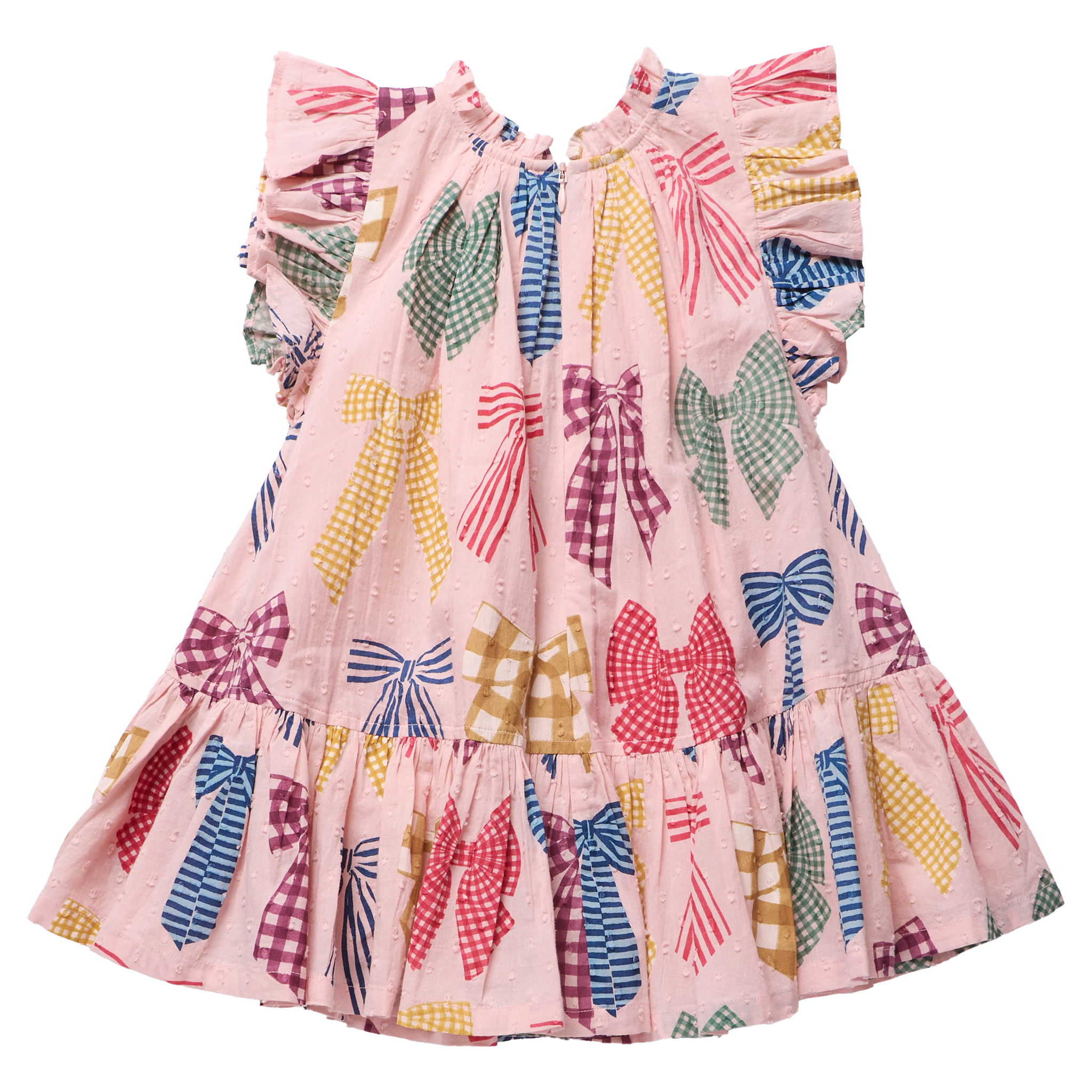 Girls Harper Dress (Patterned Bows)