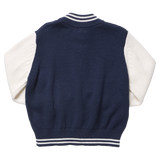 Boys Varsity Zip Sweater (Navy)