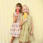 Girls Alyssa Dress (Pink Soft Serve)