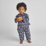 Baby Girls Dawson 2-Piece Set (Navy Strawflower)