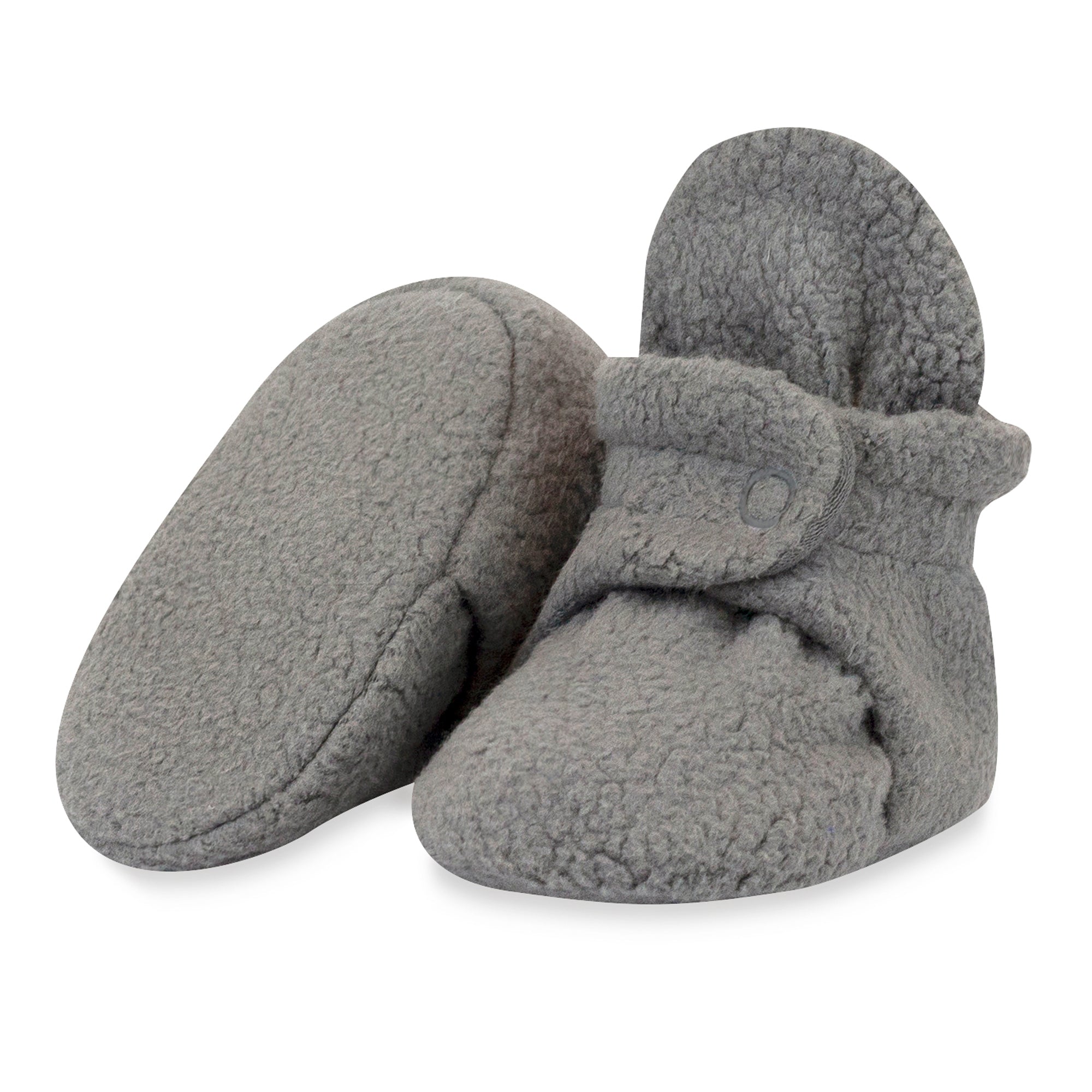 Fleece Baby Bootie (Gray)