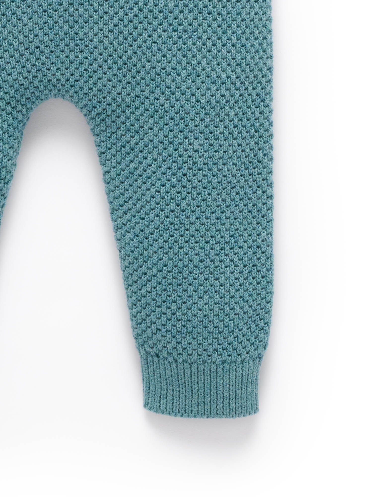 Knitted Legging (Duck Egg Melange)