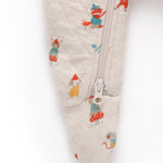 Quilted Growsuit (Gnome Print)