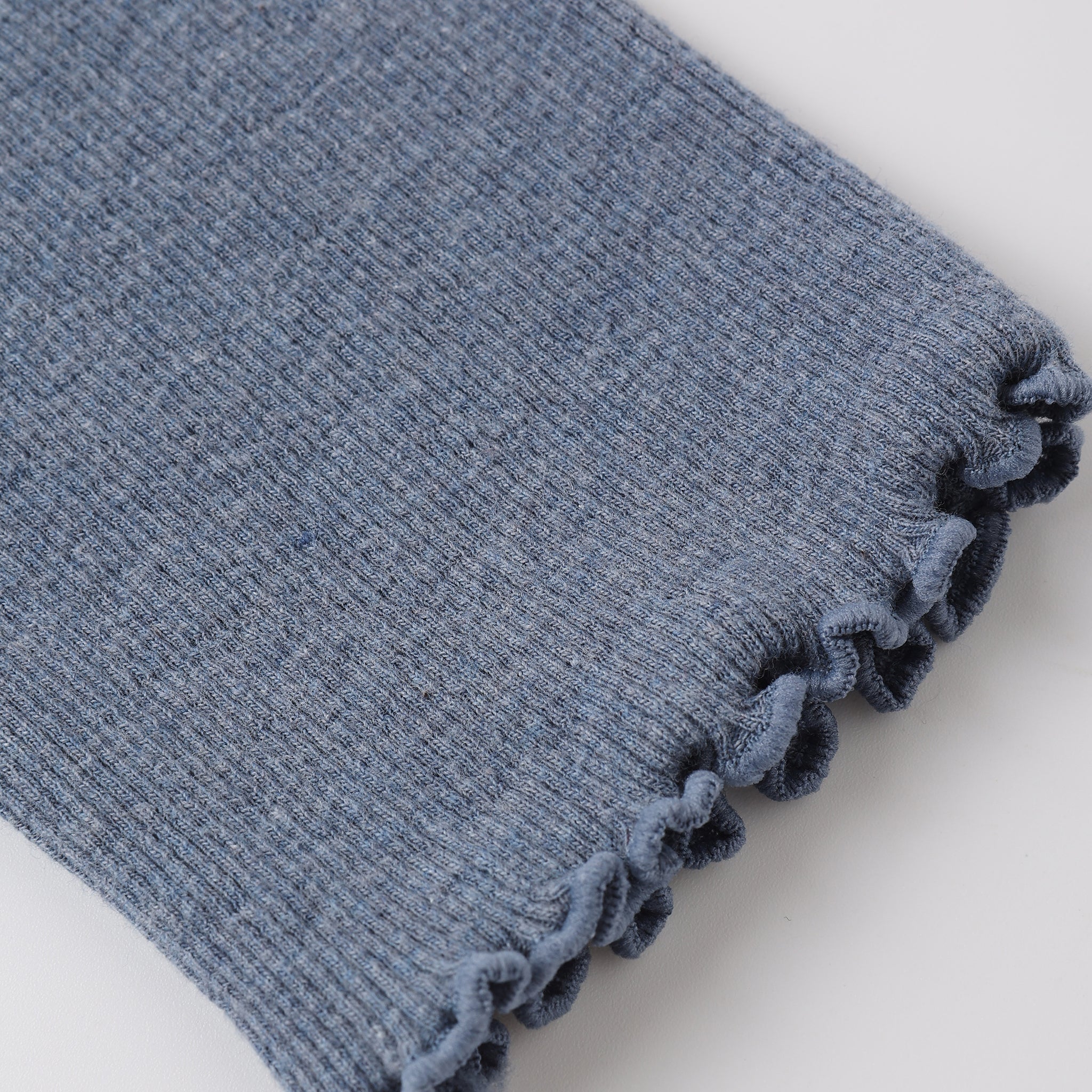Ribbed Legging Set (Natural Blue Ditsy, Heathered Marine)