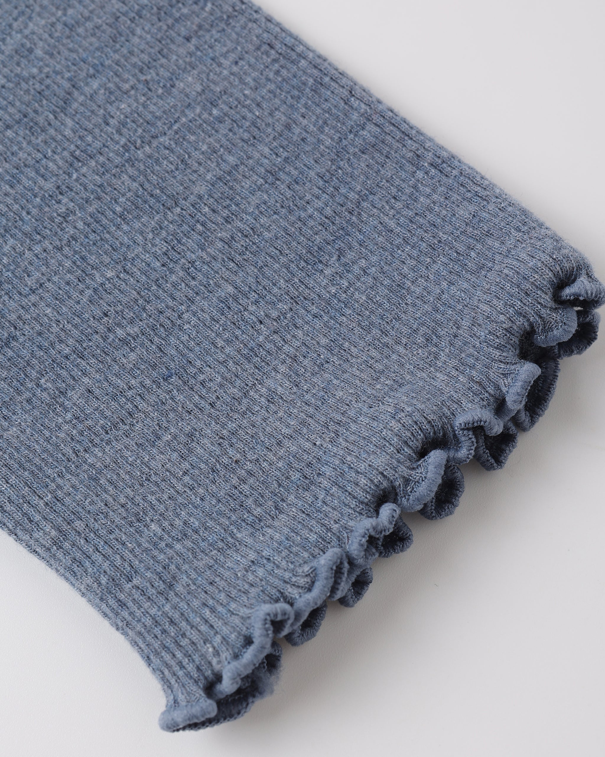 Ribbed Legging Set (Natural Blue Ditsy, Heathered Marine)