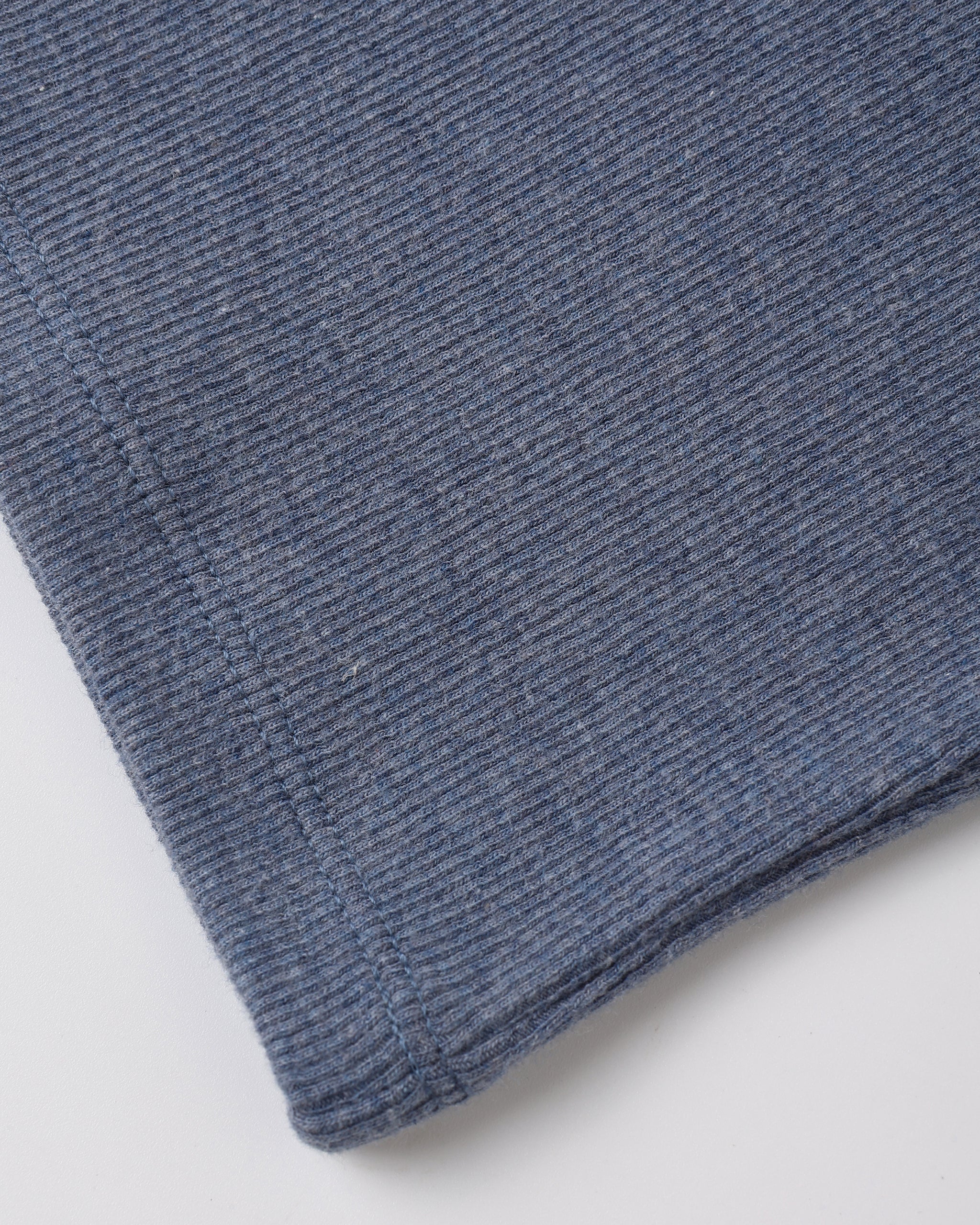 Ribbed Tank Set (Natural, Heathered Marine)