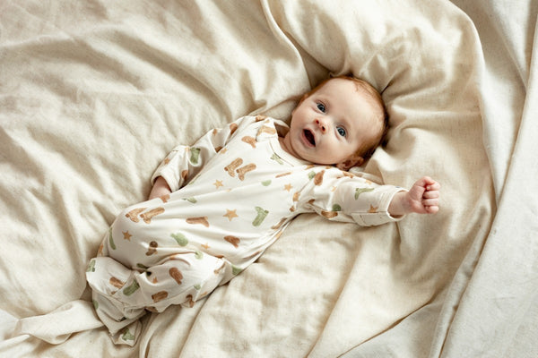 Zipper Footie (Cowboy Boots)