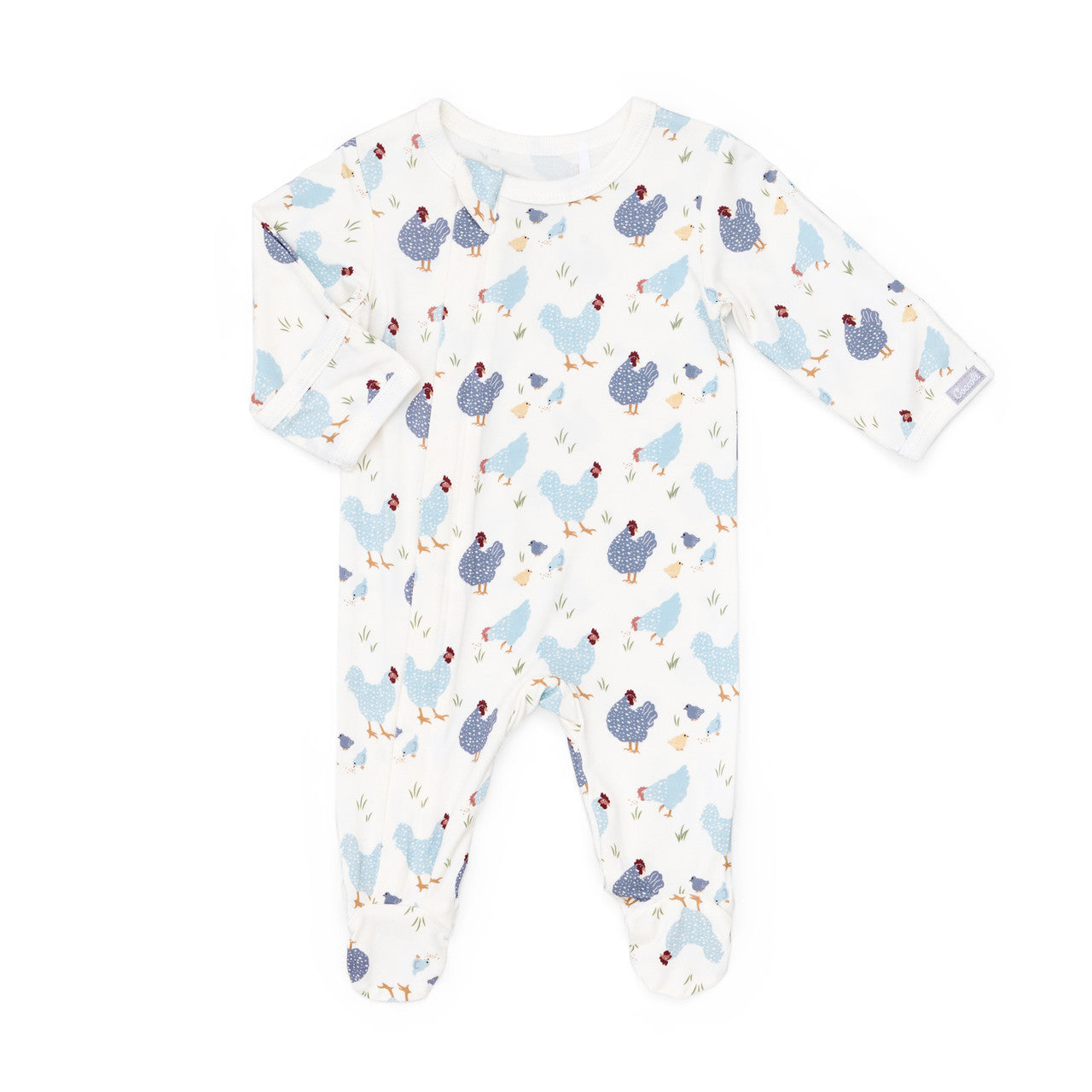 Zipper Footie (Chickens)