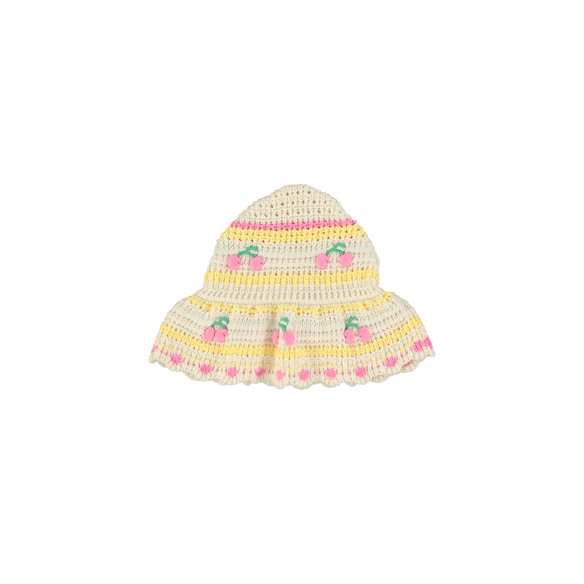 Paloma Sunhat (Cherry Stripe)