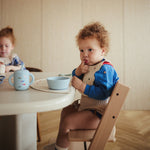Silicone Training Cup + Straw (Retro Cars)