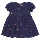 Girls Eliza Dress (Eyelet Embroidery)