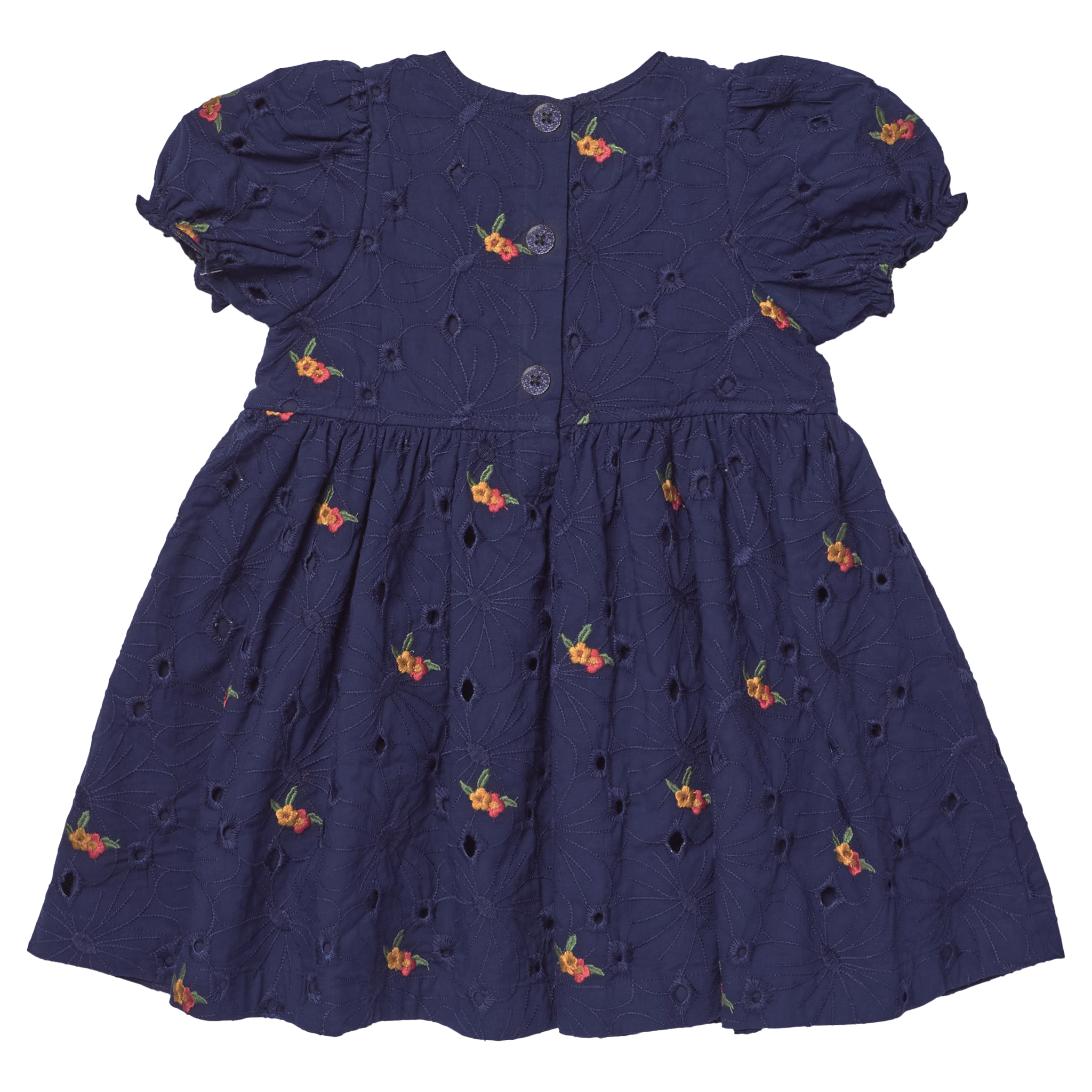 Girls Eliza Dress (Eyelet Embroidery)