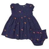 Baby Girls Eliza Dress Set (Eyelet Embroidery)