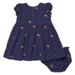 Baby Girls Eliza Dress Set (Eyelet Embroidery)