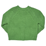 Girls Blossom Sweater (Blue Flower Embroidery)