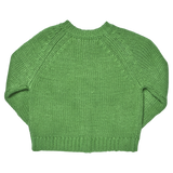Girls Blossom Sweater (Blue Flower Embroidery)