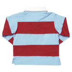 Boys Albert Rugby Shirt (Blue Maroon)