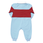 Baby Boys Albert Rugby Jumper (Blue Maroon)