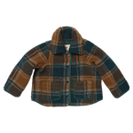 Boys Jace Jacket (Pumpkin Patch Plaid)