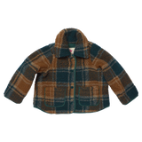 Boys Jace Jacket (Pumpkin Patch Plaid)