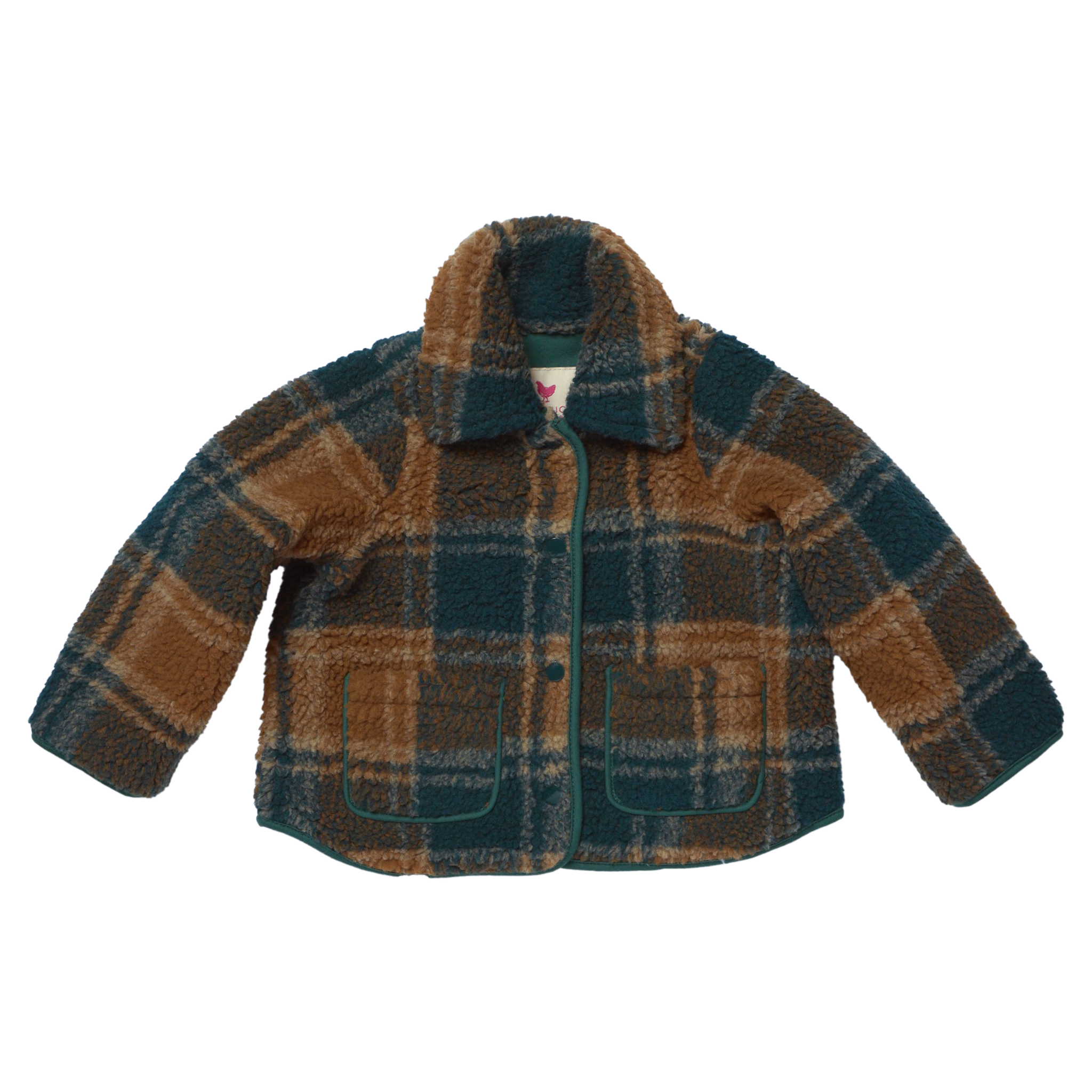 Boys Jace Jacket (Pumpkin Patch Plaid)