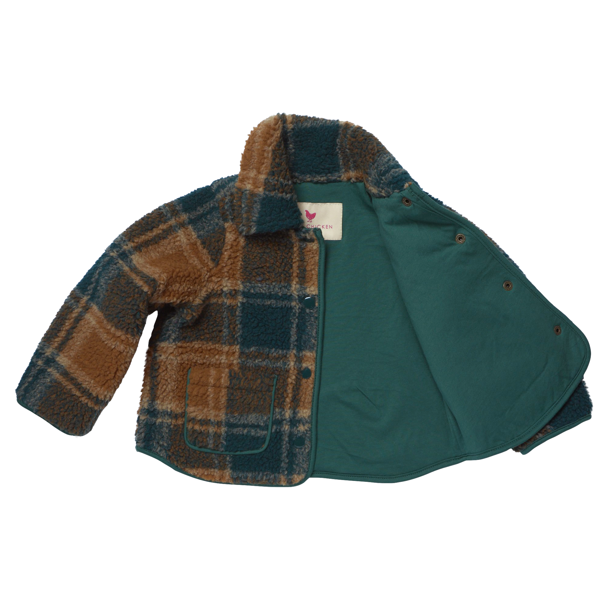 Boys Jace Jacket (Pumpkin Patch Plaid)