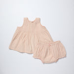 Baby Girls Jaipur 2-Piece Set (Pink Gingham)