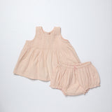 Baby Girls Jaipur 2-Piece Set (Pink Gingham)