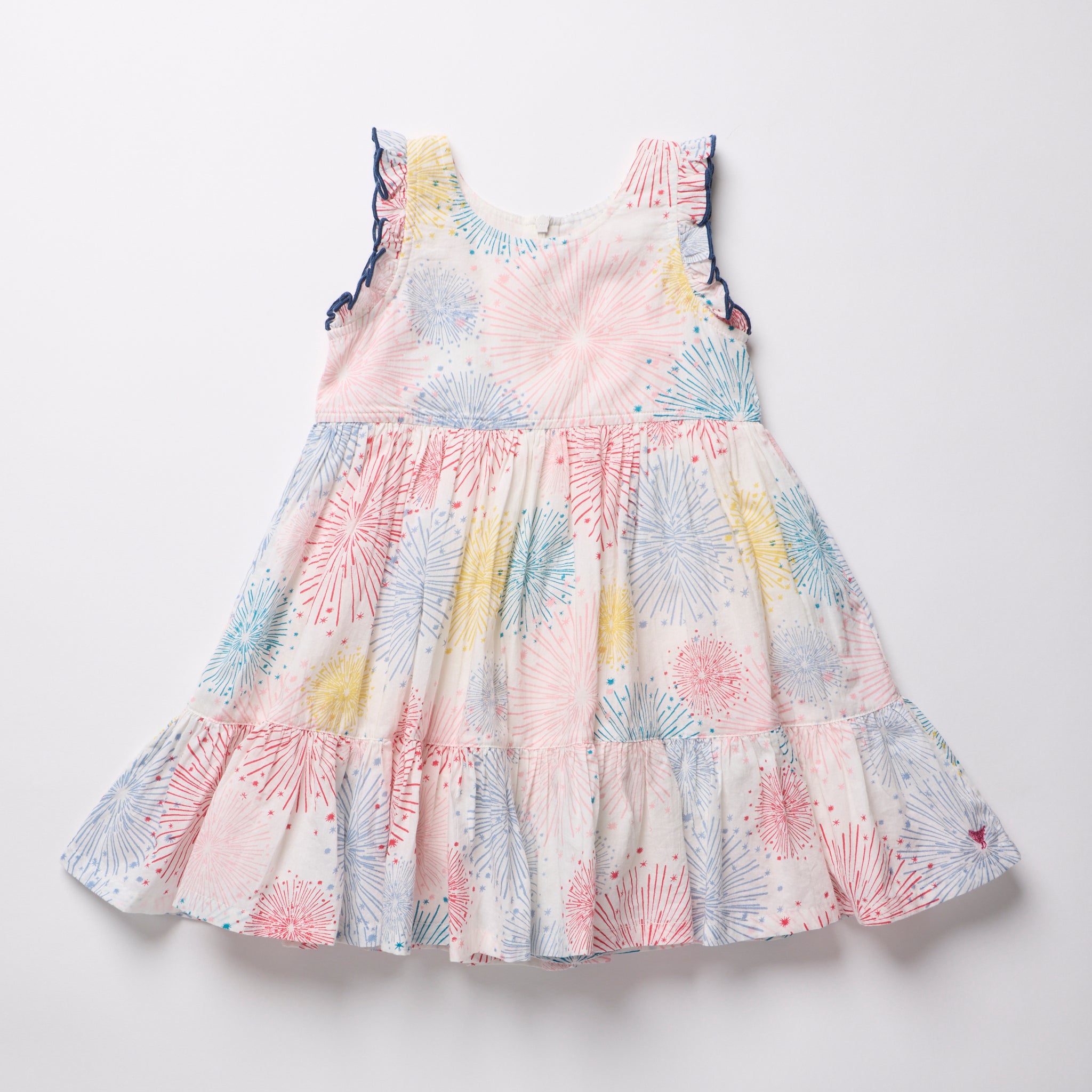 Girls Kelsey Dress (Fireworks)