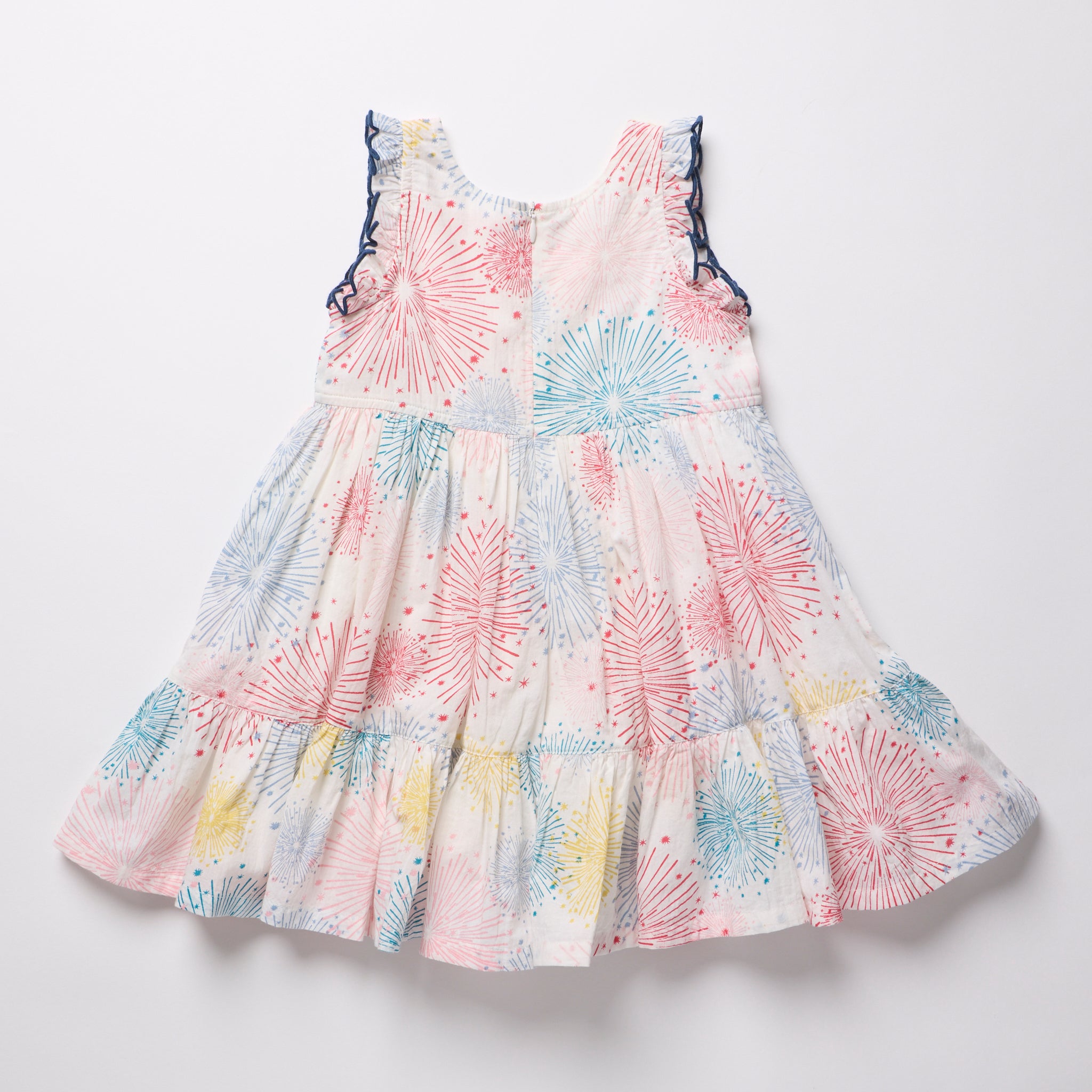Girls Kelsey Dress (Fireworks)