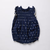 Baby Girls Jaipur Bubble (Navy Dot)