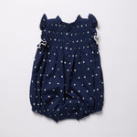 Baby Girls Jaipur Bubble (Navy Dot)