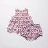 Baby Girls Jaipur 2-Pc Set (Pink Bows)